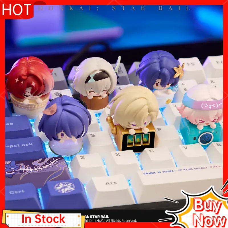 Gaming Keyboard Ergo - Mihoyo Honkai Star Rail アニメフィギュア ブラインドボックス