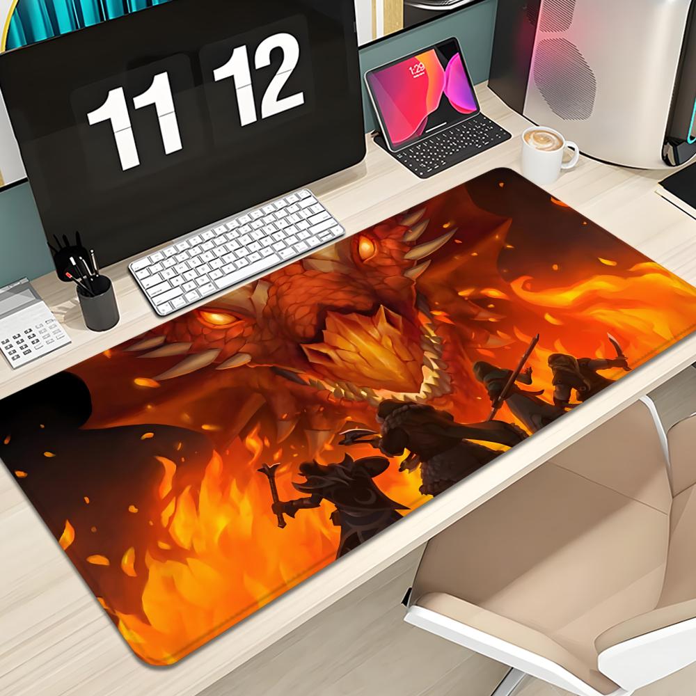 Gaming Keyboard Typewriter - ゲーム D-Dungeons D-Dragons D-DND マウスパッド キーボードマウスパッド