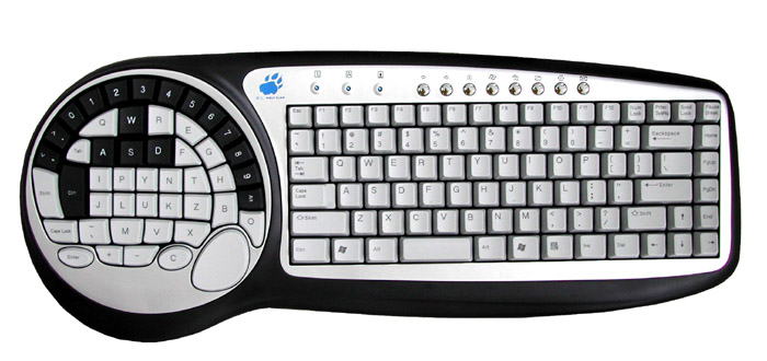 Gaming Keyboard Hand - ウルフクロー用のプロのゲーミングキーボード,野生のアウトドア,射撃クラス,世界で戦争の作業,空中ブランコに適しています