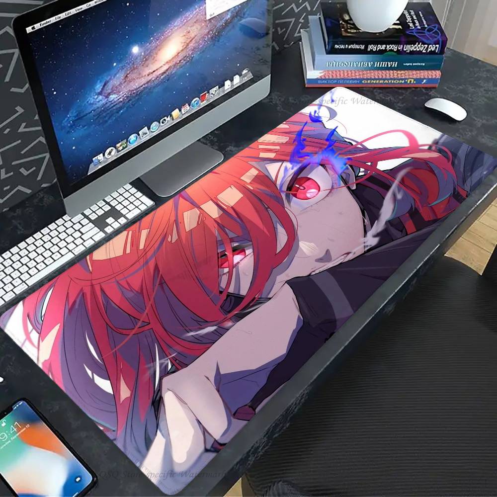 Gaming Keyboard Blue - チギリ・ヒョウマ漫画ブルーロックマウスパッドマウスマットデスクマットパッド付きゲームアクセサリープライムゲーミングXXLキーボードパッドパディングマ
