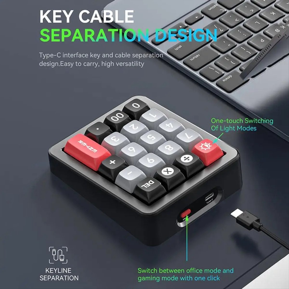 A43M K812 メカニカルキーボード 有線 ホットスワッ - Keyboard Gaming Mac のレビューと価格