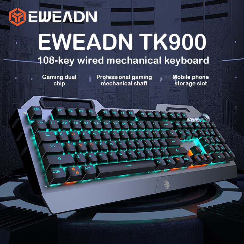 EWEADN TK900 メカニカルキーボード USB-C  - Keyboard Gaming Mac のレビューと価格