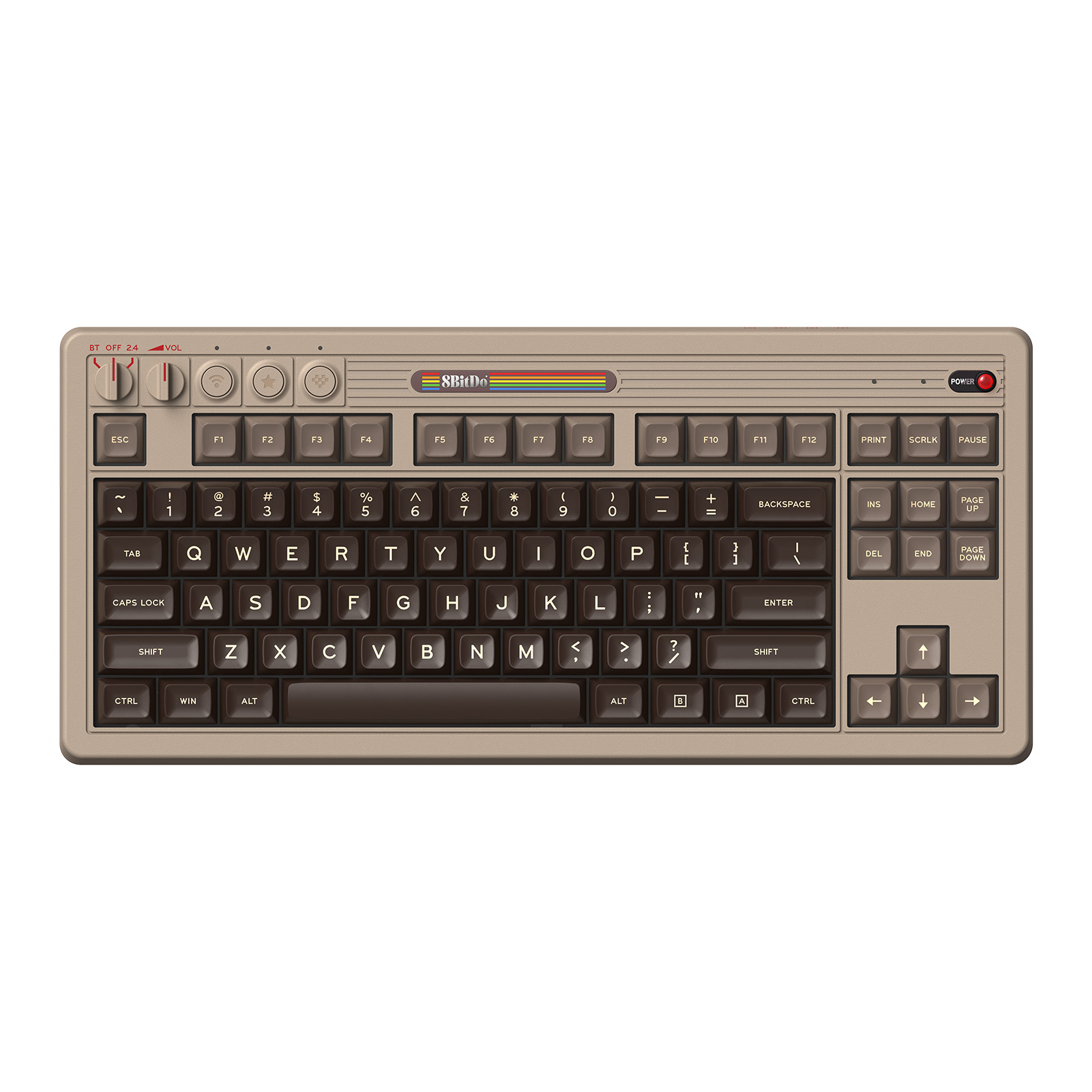 8BitDo レトロメカニカルキーボード、BT/2.4G/U - Gaming Keyboard Ergo のレビューと価格