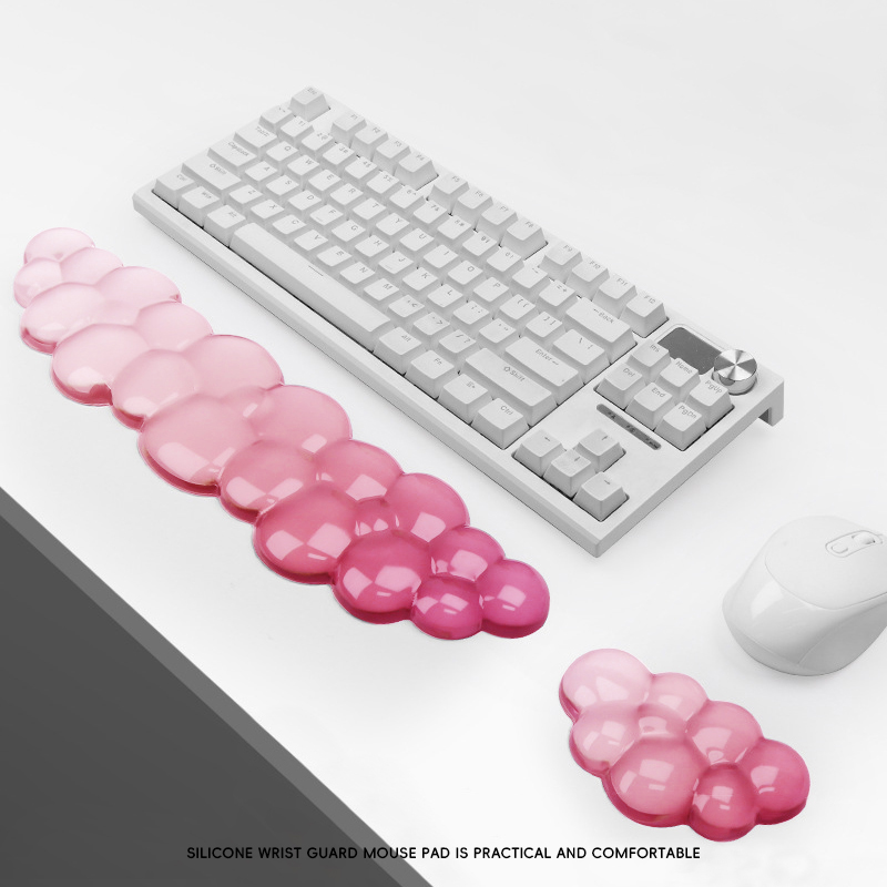 人間工学に基づいたクラウド型リストサポートキーボードマウスパ - Gaming Keyboard Hand のレビューと価格