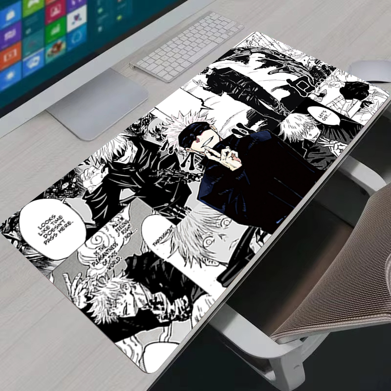 マウスパッドクールアニメ呪術廻戦五条悟大型ゲーミングマウスパ - Gaming Keyboard High Ground のレビューと価格