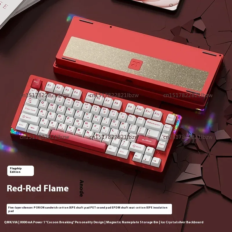 75 Eスポーツ メカニカルキーボード アルミ合金 ワイヤレ - Gaming Keyboard Wireless のレビューと価格