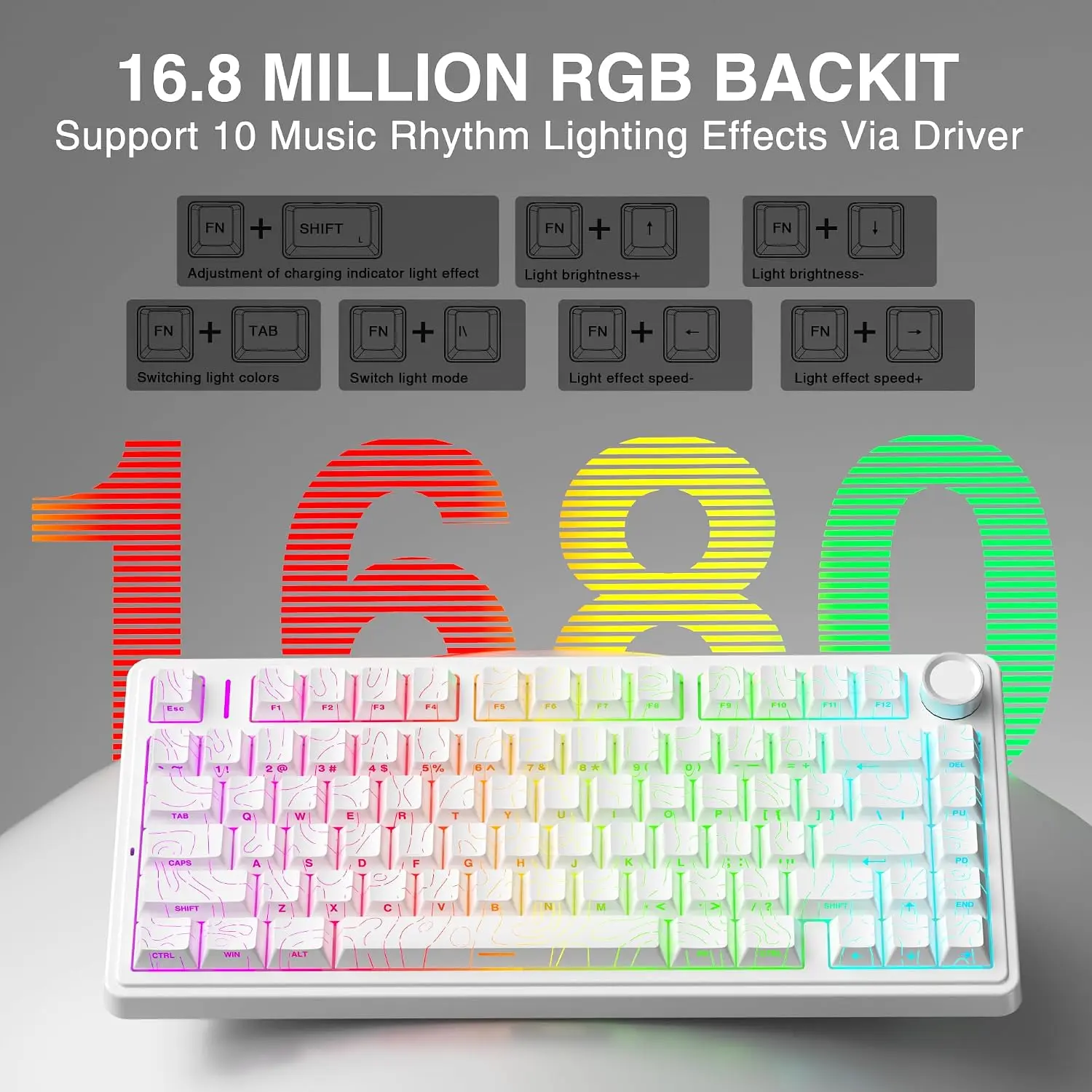AULA F75 HE マグネット式キーボード 75% ゲー - Gaming Keyboard Wireless のレビューと価格