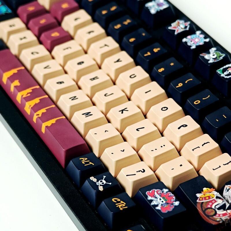 バンダイワンピースモンキー D. ルフィキーキャップセット  - Gaming Keyboard Ergo のレビューと価格