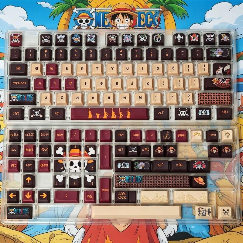 バンダイワンピースモンキー D. ルフィキーキャップセット  - Gaming Keyboard Ergo のレビューと価格