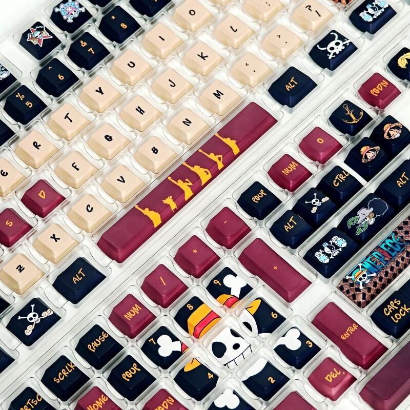 バンダイワンピースモンキー D. ルフィキーキャップセット  - Gaming Keyboard Ergo のレビューと価格